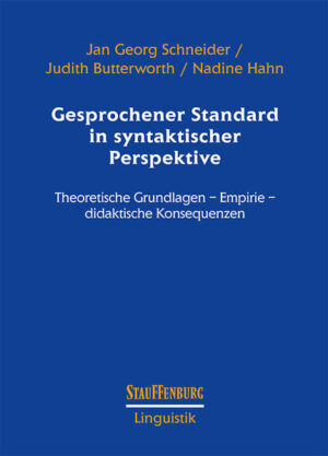 Gesprochener Standard in syntaktischer Perspektive | Bundesamt für magische Wesen