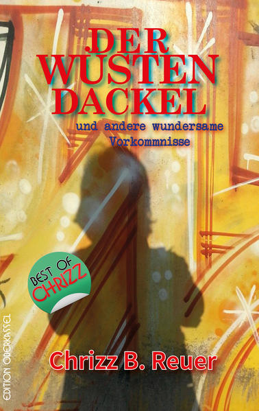 "DER WÜSTEN- DACKEL ..." versammelt Highlights aus Chrizz B. Reuers Büchern, u. a. Erlebnisse in Amsterdam, Barcelona und Tokyo. Aus Tokyo kommt ein eigenes Tagebuch seiner kleinen Begleiterin, Frau Meckine und in "Durch die Wüste und zurück" geht es um einen Dackel ... Tote Rock- Stars sind Helden einer Verschwörungs- Geschichte ("Club 27 ..."), "Flipper- Story" erzählt aus Fingerspitzen- Erleben und in "Sonnen- Story" wird alles gut und egal ... Auf der nachdenklichen Seite steht ein Gottesdienst als Rock- Happening ("Besinnung"), ebenso wie die berührende Schilderung eines zunächst nicht vorgesehenen Besuchs eines Konzentrationslagers. Bonus- Text: Chrizz' Story "Der Deutschland- Trip" ("1983, BRD").