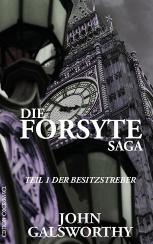 Im Jahre 1886, der Viktorianischen Zeit, verlobt sich June Forsyte mit Philip Baynes Bosinney, einem Architekten. June ist die Tochter des in der Familie in Ungnade gefallenen jüngeren Jolyon. Deshalb wurde sie von ihrem Großvater, dem Familienoberhaupt Jolyon der Ältere umsorgt. Die Verlobung mit Philip sorgt für neuen Unmut in der Familie. Soames Forsyte, ein Neffe des älteren Jolyon, beauftragt Philip, für ihn ein Haus zu bauen. Soames ist mit der bildhübschen Irene verheiratet. Doch die Ehe verläuft unglücklich. Die einst enge Freundschaft zwischen June und Irene zerbricht schlagartig, als Philip eine Affäre mit Soames Gattin Irene nachgesagt wird. In »Die Forsyte Saga« werden der Auf- und Niedergang einer Familie, die der oberen Mittelschicht Englands Ende des 19. und Anfang des 20. Jahrhunderts angehört, erzählt. Grundthema ist das Leben der fiktiven Familie Forsyte in ihren verschiedenen Facetten. Wiederkehrende Figur ist Soames Forsyte, Prototyp einer ökonomisch erstarkten bürgerlichen Klasse. Er versucht die vom viktorianischen Lebensgefühl geprägten Familienideale und sein Vermögen zu wahren. Geprägt von konfliktreichen, dramatischen Ereignissen, die den Kampf zwischen Familientradition und Befreiung von gesellschaftlichen Fesseln zum Gegenstand hat, gestaltet sich eine unterhaltsame Familiengeschichte über vier Generationen hinweg. Die komplett neue und moderne Übersetzung trägt dazu bei, die zahlreichen Mitglieder der weitverzweigten Forsyte-Familie in Erscheinung treten zu lassen und das Ende einer Epoche aufzuzeigen. Liebhaber der TV-Serie »Downton Abbey« werden ihre Freude an »Die Forsyte Saga« haben.