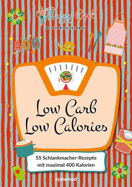 SO LECKER GEHT ABNEHMEN! Mit Low Carb Gewicht verlieren und dennoch nicht verzichten? Das funktioniert, und Erfolgsbloggerin Bettina Meiselbach zeigt Ihnen, wie es klappt. Sagen Sie den überflüssigen Pfunden auf Nimmerwiedersehen und nutzen Sie dabei die effektive Schlankmacherformel aus Low-Carb- Ernährung plus Kaloriendefizit. Jedes der 55 kohlenhydratarmen Rezepte im Kochbuch hat maximal 400 Kalorien, die vom Frühstück über das Mittag- bis zum Abendessen insgesamt nur 1200 schlanke Kalorien auf den Teller bringen. Testen Sie den 14-tägigen Ernährungsplan und freuen Sie sich auf leckere und sättigende Portionen ohne Verzicht. Ob einzelne Mahlzeiten oder tageweise - legen Sie so viele 400-Kalorien-Mahlzeiten ein, wie Sie brauchen, um Ihre Ziele zu erreichen. Alle Gerichte sind alltagstauglich, und Berufstätige finden perfekte Ideen für die Pause. Legen Sie jetzt los!