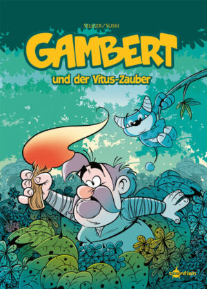 Gambert ist ein Biergenießer der besonderen Sorte: Zurückgezogen in einem idyllischen Wald lebend, frönt er allen irdischen Genüssen, ganz besonders aber dem Bier. Diese Verbundenheit hat einen Grund: Gambert ist der Gott des Bieres. Zwar gab er einst seine Göttlichkeit auf und überlebte so den Untergang der Götterwelt. Doch obliegt ihm nun die Aufgabe, den einzigen Zugang zur »Anderswelt« zu bewachen, wohin jedwede Form der Mythologie verbannt wurde. Praktischerweise befindet sich dieser Übergang in seinem Felsenkeller, gut verborgen zwischen unzähligen Bierfässern. Das beschauliche Leben könnte ewig weitergehen, würden sich in jüngster Zeit nicht die Erscheinungen von Fabelwesen bedrohlich häufen… Mit Gambert präsentiert das deutsche Künstlerduo Jan Suski und Dirk Seliger eine herzliche Funny- Reihe, die dank der exquisiten Zutaten Fantasy- Hommage, Fabulierfreude und last but not least Bier wie ein außergewöhnlich edles Tröpfchen mundet.