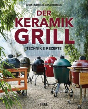 Die Keramikgrill-Bibel! Dies ist das Standardwerk zum keramischen Grillen! Es kann Grillen, Smoken, Kochen, Backen, Räuchern - das Big Green Egg ist ein wahres Multitalent, das jeden Kugelgrill in den Schatten stellt. Der Kamadogrill ist eine komplette Outdoor-Küche und so völlig anders als alles, was wir bisher kannten. Da der Keramikgrill in der Handhabung aber auch etwas komplizierter ist als ein Kugelgrill, liefert dieses Grillbuch eine fundierte Einführung in die Technik und die vielseitigen Möglichkeiten des Keramikgrills. - Überblick über die wichtigsten Marken und Hersteller - Funktionsweisen und Grilltechniken mit dem Keramikgrill - Wie wird die Hitze optimal reguliert? - Welche chemischen Prozesse laufen beim Grillen ab? Wie entsteht Geschmack? Köstliche Speisen mit dem Keramikgrill zubereiten Ausführlich erläutert dieses BBQ-Buch zunächst Geschichte, Technik, Handhabung des Keramikgrills und welches Holz, welche Chunks, bzw. welche Kohlen man am besten mit ihm verwendet. Darüber hinaus erfahren Sie alles Wichtige über Geschmackskomponenten beim Grillen, welchen Einfluss sie mit dem Keramikgrill auf den Geschmack ihrer Speisen nehmen können, welche Grilltechniken zur Anwendung kommen und was es mit Kerntemperaturen und Garpunkten auf sich hat. Ergänzt wird dieser sehr aufschlussreiche Theorieteil durch tolle Rezepte von Vorspeisen, Hauptgerichten und Desserts: zahlreiche Fleisch- und Fisch-Gerichte, Aufläufe und Überbackenes, Gemüse, Früchte, Brot und Kuchen. Mit Rezepten wie "rückwärts gegrilltem Cote de Boeuf" und "auf Whisky-Holz geräuchertem Schellfisch" lernen sie sogar die Zubereitung kulinarischer Highlights. Fazit: Wer mit diesem Standardwerk die Möglichkeiten und Ergebnisse eines Keramikgrills für sich entdeckt hat, für den wird es keinen Weg zurück geben.