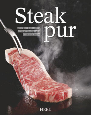 Die Steak-Bibel wieder da! Das ideale Geschenk-Buch für Fleisch-Gourmets Tolle Food-Fotografie und zahlreiche ungewöhnliche Rezepte Preisgekröntes und hochwertiges Kochbuch Wenn drei ultimative Fleischliebhaber aufeinandertreffen, um ihre Steak-Favoriten zuzubereiten, dann landen dabei am Ende nicht nur die bekannten Klassiker auf dem Teller. Starkoch Stefan Marquard, Fleischexperte Stephan Otto und Grillmeister Steffen Eichhorn haben mit sehr viel Spaß, Esprit, Know how und Liebe zu erstklassigem Fleisch außergewöhnliche Steak-Rezepte entwickelt, bei denen auch Fleischzuschnitte in Szene gesetzt wurden, die nicht ganz alltäglich sind. Aber auch Liebhaber klassischer Steak-Genüsse kommen auf ihre Kosten, denn neben "Entrecote Skirt Steak" gibt es in Steak pur natürlich auch "Knoblauch Steak", "Filet Mignon" und "Pfeffersteak". Und damit der perfekten Zubereitung am heimischen Herd nichts im Wege steht, verrät Stephan Otto alles, was man zum Thema Zucht, Einkauf und Zubereitung wissen muss.