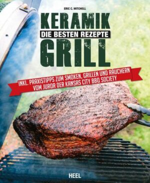 Vergessen Sie Gas-, Elektro- und Standard-Holzkohlegrills: einmal Keramikgrill, immer Keramikgrill. Lernen Sie von Eric Mitchell alle Tipps und Tricks. Der US-amerikanische Pitmaster und mehrfache Preisträger in vielen verschiedenen BBQ-Kategorien weiß, wovon er schreibt. Ob Sie Anfänger sind oder bereits fortgeschritten - in 100 Rezepten werden Sie zum Profi. Bei einem klassischen BBQ wie Pulled Pork oder außergewöhnlichem Fingerfood wie frittierte Essiggurken oder Apfel-Nachos mit Honigwhiskey bleiben keine Wünsche offen und keine Gaumen trocken. Neben echten Wettbewerbsgerichten, mit denen Eric auch beim exklusiven Jack Daniel's World Championship Invitational Barbecue angetreten ist, zeigt er Ihnen, wie Sie mit dem Kamado smoken, grillen, räuchern, braten und backen. Vom Anfeuern über die Temperaturkontrolle und Rauchregulierung bis zum "Low and Slow" auf dem Keramikgrill, vom Braten bis zum direkten Grillen, vom Backen bis zum Warm- und Heißräuchern, vom Wokken, Griddlen bis zum Frittieren - der Keramikgrill kann einfach alles und mit diesem Buch auch sein glücklicher Besitzer! Nichts für Flachgriller!