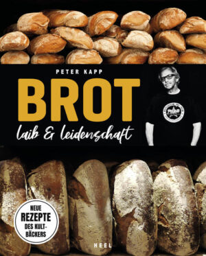 Damit beim "täglichen Brot" erst gar keine Langeweile aufkommt, folgt nach dem großen Erfolg des ersten Brotbuchs von Kultbäcker Peter Kapp nun der zweite Streich. Auf ein ausführliches Kapitel über Ansatz und Zubereitung von Sauerteig folgen 60 neue Brotrezepte - vom Honig-Lavendel-Baguette, Earl Grey mit Feige, Alpenwiese bis zum Kurkuma-Linsen-Brot. Neben den Neukreationen von Peter Kapp enthält das Buch auch 12 Rezepte von Tristan Brandt, Küchenchef des Mannheimer 2-Sterne-Restaurants Opus V. Ein kulinarisches Feuerwerk zum Nachbacken.