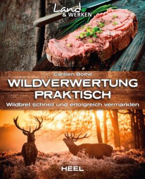 Die Reihe Land & Werken steht für praktisches und authentisches Handwerk mit natürlichen Lebensmitteln und Rohstoffen. Die Jagdausbildung endet mit der Wildbrethygiene - Jäger und Outdoor-Spezialist Carsten Bothe setzt genau dort an und bietet in diesem wunderbar praktischen und umfassenden Handbuch wertvolle Tipps zur erfolgreichen Vermarktung von Wildbret für alle Jäger. Anschaulich bebildert mit jeder Menge nützlicher Informationen und Kalkulationsbeispielen ist jeder Schritt auf dem Weg vom Wild zur Delikatesse in der Küche dokumentiert: Welche Ausrüstung und Hilfsmittel benötigen Sie? Wie verfahren Sie mit schlechten Schüssen? Wie wird Reh- und Schwarzwild zerwirkt? Was passiert mit den Resten? Welche Absatzmärkte gibt es? Wie gestalten Sie die Preise? Das Buch besteht zu ca. 1/3 aus Rezepten mit Detailschilderungen vom aus-der- Decke-schlagen und Abschwarten bis zur Verarbeitung der Teilstücke. Bothe zeigt die detaillierte Zubereitung von Hackfleisch, Wildfond, Leber als Brotaufstrich, Wildschweinschmalz, diverse Wildwürste, Sülze und Schinken.