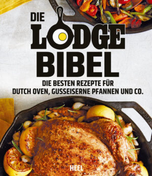 Ob Lodge, Petromax oder der Dutch Oven - wer eine der schweren Pfannen oder Töpfe aus Gusseisen der Qualitätsmarken erworben hat, gibt sie nie wieder her: Sowohl auf dem offenen Feuer, auf dem Grill als auch in der Küche einsetzbar, sind die hochwertigen Kochutensilien doch ungeheuer vielseitig. Der amerikanische Hersteller Lodge steht wie keine andere Firma für traditionelle, amerikanische Gusswaren. Und für dieses Buch haben rund 100 Spitzenköche ihre besten Rezepte für alle gusseisernen Töpfe und Pfannen zusammengetragen. In der "Lodge Bibel" ist auf fast 300 Seiten und in über 190 !! Rezepten das geballte Wissen der amerikanischen Küche zusammengefasst. Ausführliche Informationen über die Verwendung und Pflege von Gusseisen und überraschende Tricks und Tipps direkt von Lodge-Fans machen dieses Buch zu einer unverzichtbaren Lektüre für alle Dutch Oven- und Gusseisen-Fans. Ob Frühstück, Suppen, Sandwiches, Fleisch, Fische & Meeresfrüchte, Beilagen, Brot, Kuchen oder Desserts - wer die amerikanische Küche liebt, kommt an diesem Buch nicht vorbei. Von Kürbisbrot, Pizza, Spaghetti-Auflauf, Süsskartoffel-Auflauf und Fritattas, über Meeresfrüchte-Ragout und Clam-Chowder bis hin zu Hähnchen-Pastete und auf Heu gebratenes Huhn - in den gusseisernen Pfannen lassen sich die unterschiedlichsten Gerichte zubereiten. Rinderroulade, Schmorbraten und Schweinshaxe - Liebhaber deftiger und traditioneller Rezepte finden hier zahlreiche Inspirationen für neue Gerichte. Aber die amerikanische Küche hat noch viel mehr zu bieten: So finden Sie in diesem Buch Rezepte aus allen Staaten der USA - von Carnitas auf kalifornische Art und gebratenen Wels Texas-Style, über Tamales nach Delta-Art und North Carolina Down East Clam Chowder bis hin zu Hähnchenpastete New England-Style, roh gebratenen Kartoffeln Pennsylvania-Dutch-Style und Rinderragout auf Hawaianische Art. Und bei den zahlreichen Rezepten aus der indianischen und texanischen, japanischen, mexikanischen und kreolischen Küche, läuft einem beim Blättern in den Rezepten schon das Wasser im Mund zusammen: ob indianisches Wash-Tunk-Ala-Stew oder kreolischer Kohl, Chilaquiles mit Tomatillo Salsa, Grillades mit Creole- oder Cajungewürz oder Gumbo mit Backhuhn, Tacos mit Kronfleisch, Shoyu Chicken, Jambalay oder Krabben-Andouille-Brot-Pudding mit Mango. Und wer gerne im Petromax oder Dutch Oven backt, findet hier ebenfalls eine Vielzahl an Rezepten: Cheddar-Bratwurst-Hefebrötchen, Hüttenkäse-Dillbrot, Bacon-Käse-Brot, Oliven-Maisbrot oder Shrimp-Creole-Mais-Brot - auch langjährige und erfahrene Gusseisen-Köche werden in diesem Buch viele Anregungen finden. Und alle Rezepte sind natürlich auch für den Bräter, Minibräter, Le Creuset-Topf, Cocottes und Mini-Cocottes geeignet. Auch wer gerne One-Pot-Rezepte kocht, die sich in den gusseisernen Töpfen perfekt zubereiten lassen, wird in diesem Buch mit vielen ausgefallenen Ideen fündig. Also: Buch kaufen und an die Töpfe - fertig - los!