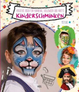 Kinderschminken: 20 Motive für Karneval, Halloween und Partys | Bundesamt für magische Wesen