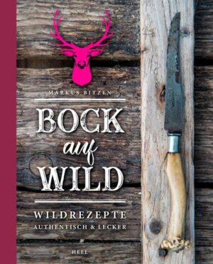 Ein außergewöhnliches Wildkochbuch, edel fotografiert in hochwertiger Ausstattung! Das ultimativer Kochbuch für Jäger und Wildfleisch-Liebhaber! Lassen Sie sich von authentischer Wildküche inspirieren und begeben Sie sich mit Markus Bitzen in die Natur. Von schmackhaftem Sauerbraten aus der Wildschweinkeule, über einen klassischen Rehrücken mit Kräuterhaube, bis hin zu ausgefallenen Wan Tan von der Wildgans, der Küchenchef zeigt, worauf Sie bei der Zubereitung achten müssen, damit die Gerichte garantiert gelingen. „From nose to tail“ ist ihm dabei ein besonderes Anliegen, denn jedes Teil des Tieres hat seinen Wert und einen jeweils anderen, aber immer sensationellen Geschmack. Als Jäger liegen Markus Bitzen die nachhaltige Jagd und ein reflektierter Abschuss ebenso am Herzen wie die anschließende Verarbeitung des erlegten Tieres. Als Wild-Koch und Betreiber eines eigenen Restaurants weiß er, wie man aus diesen Schätzen des Waldes besonders köstliche und aromenreiche Gerichte zaubert. Lassen Sie sich inspirieren von den genialen Rezeptideen und den exklusiven Food-Fotos! Macht Bock auf Wild!