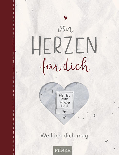 Ob als Geschenk für die beste Freundin, für den Partner, Ehemann oder Freund, zum Jahrestag, Valentinstag oder Hochzeitstag, dieses Buch ist das perfekte Geschenk für alle Menschen, die uns am Herzen liegen. Das Buch mit Lesebändchen und stabilem Einband ist absolut hochwertig und aufwändig prodziert - das Cover mit einer Aussparung in Herzform bietet Platz für ein Foto. Der Innenteil ist sehr detailreich und liebevoll gestaltet, mit schönen Zitaten und Sprüchen. Wichtigen Menschen in unserem Leben sagen wir viel zu selten, wie sehr sie uns am Herzen liegen: der Freundin, die rund um die Uhr ein offenes Ohr hat, der Oma, die sonntags unseren Lieblingskuchen backt, dem Nachbarn, der uns aufwachsen sah … Alles, was diese Beziehungen ausmacht, kann in dieses Herzensalbum gepackt werden. Schon das Ausfüllen macht Freude