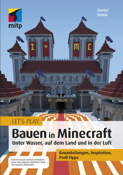 Erschaffe deine eigene Minecraft-Welt: Tipps und Ideen für kreative Bauprojekte Inneneinrichtung und Dekoration, Brücken und Burgen, Verteidigungsanlagen, Fallen und Kanonen Zahlreiche Profi-Tricks z.B. zum Bauen unter Wasser oder in der Luft In Minecraft kannst du aus einfachen Blöcken die unterschiedlichsten Gebäude und Anlagen bauen. Deiner Kreativität sind dabei kaum Grenzen gesetzt. Egal ob du ein einfaches Haus, Straßen, Brücken, Schiffe, eine Burg, ein Schloss oder vielleicht sogar einen Heißluftballon erstellen willst, hier lernst du, wie es geht. Und damit die Umsetzung deiner Ideen nicht an der fehlenden Technik scheitert, findest du in diesem Buch viele Tipps und Tricks, mit denen du deine eigenen Bauprojekte noch besser umsetzen kannst. Zahlreiche Beispiele für das Bauen auf dem Land, im und unter Wasser und sogar in der Luft geben dir außerdem Anregungen und jede Menge Ideen für deine eigenen Projekte. Mit diesem Buch wirst du ein professioneller Minecraft-Baumeister.