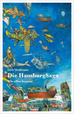 Die Millionenstadt Hamburg war einmal ein kleines Dorf am Rande des mächtigen karolingischen Reiches, umzingelt von feindlichen Stämmen, stets bedroht von beutegierigen Wikingern. In dieser Siedlung namens Hammaburg lebte eine Handvoll tapferer Menschen: der „Apostel des Nordens“, der Heilige Ansgar, einige wenige Benediktinermönche, der fränkische Graf Berengar, seine Tochter Yba, ein Fischer, ein Schmied und der reiche Sklavenhändler Abbio. Mit dem Überfall einer Wikingerflotte im Jahre 837 beginnt „Die HamburgSaga“, eine spannende Reise in die Vergangenheit, die schildert, „wie alles begann“. Die ausführlichen begleitenden Abhandlungen liefern den historischen Hintergrund.