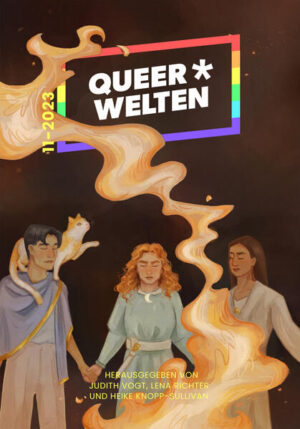 Queer*Welten ist ein halbjährlich erscheinendes queerfeministisches Science- Fiction- und Fantasy- Magazin, das sich zum Ziel gesetzt hat, Kurzgeschichten, Gedichte, Illustrationen und Essaybeiträge zu veröffentlichen, die marginalisierte Erfahrungen und die Geschichten Marginalisierter in einem phantastischen Rahmen sichtbar machen. Außerdem beinhaltet es einen Queertalsbericht mit Rezensionen, Lesetipps, Veranstaltungshinweisen und mehr. In dieser Ausgabe: Mein schönster Hexenprozess von Lünn (Kurzgeschichte) Grüne Herzen von Charline Winter (Kurzgeschichte) Rausfinden von Jasper Nicolaisen (Kurzgeschichte) Das Geheimnis der Puddingteilchen von Chris* Lawaai (Kurzgeschichte) Hans und Gerthold von Iris Leander Villiam (Kurzgeschichte) Ein Mädchen und sein Tod von Anna Zabini (Kurzgeschichte) Magisch- systemische Unordnung: Hexen als disruptives Element in Erzählwelten von Iva Moor (Essay) Der Queertalsbericht 02/2023 Queerfeministische Zaubersprüche von: Jassi Etter, Christian Vogt, Teresa Teske, Amalia Zeichnerin, Jeannie Marschall, kvmw, Alex, Illi Anna Heger