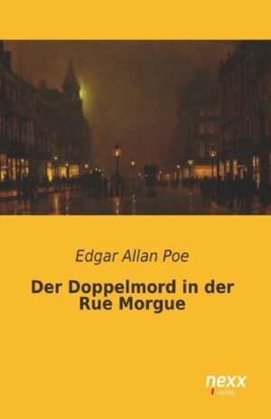 Der verschlossene Raum Detektiv C. Auguste Dupin untersucht unerklärliche Morde an zwei Pariser Frauen. Diese wurden im vierten Stockwerk ihres ansonsten leer stehenden Hauses auf bestialische Weise ermordet. Doch alle Türen und Fenster sind von innen verriegelt, wie konnte der oder die Mörder vom Tatort flüchten? Der nexx verlag veröffentlicht Neu- und Wiederauflagen von besonderen Klassikern der Weltliteratur, die bezüglich Rechtschreibung und Lesegewohnheiten aufwändig „in die Gegenwart geholt“ werden, ohne den Text zu verfremden. Erleben Sie das Lesen dieser besonderen Bücher neu oder entdecken Sie die wunderbaren Werke für sich!