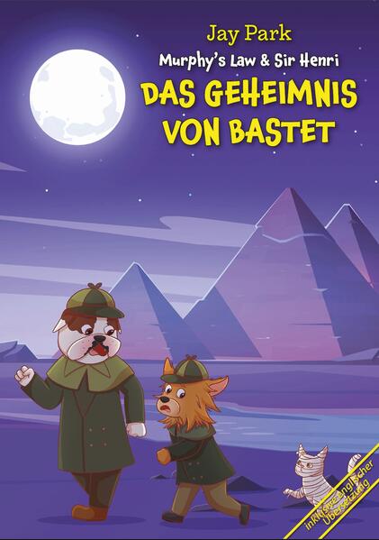 Die Abenteuer von Murphy’s Law & Sir Henri: Mysteries All Around the Globe - Buch 12 Murphy’s Law und Sir Henri erleben ein neues Abenteuer in Ägypten, als sie Bastet treffen, eine Katze mit Bandagen und einer großen schwarzen Brille. Bastet bietet den Jungen an, ihnen die alten Geheimnisse Ägyptens zu verraten und führt sie zu einem geheimen Ort, wo sie die Hängenden Gärten von Babylon entdecken und die Pyramide von Gizeh besteigen. Aber als Sir Henri entdeckt, dass Bastet eine Katzenmumie ist, testen sie ihre Theorie im Kairoer Museum. Begleitet die beiden bei der Entschlüsselung der Geheimnisse Ägyptens mit Bastet als Führer in dieser fesselnden Geschichte über Freundschaft und Abenteuer. Mysteries All Around the Globe - Vol. 12 Murphy’s Law and Sir Henri are on a new adventure in Egypt when they meet Bastet, a cat covered in bandages and large black glasses. Bastet offers to reveal the ancient secrets of Egypt to the boys and leads them to a secret location where they discover the Hanging Gardens of Babylon and climb the Pyramid of Giza. But when Sir Henri discovers Bastet is a cat mummy, they test their theory at the Cairo Museum. Follow along as they unravel the mysteries of Egypt with Bastet as their guide in this captivating tale of friendship and adventure.