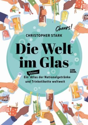 Ob anstoßen oder zuprosten, ob lange Rede oder kurzer Toast: Die Kultur rund um den gemeinsamen Konsum von Getränken ist nicht nur unterhaltsam, sondern zeigt, wie vielfältig die Länder dieser Welt sind. In Die Welt im Glas lernen Sie die wichtigsten Getränke für feierliche Anlässe kennen und erfahren, wie und ob man gemeinsam anstößt – und was es darüber hinaus rund um die flüssige Kulinarik zu wissen gibt. Angereichert mit jeder Menge Hintergrundwissen ist dieses Nachschlagewerk bestens geeignet, um beim nächsten Anstoßen mit Freunden für den einen oder anderen Aha-Effekt zu sorgen. Erhalten Sie mit Die Welt im Glas einen interessanten und unterhaltsamen Einblick in die Getränke und Trinketiketten aller Länder.