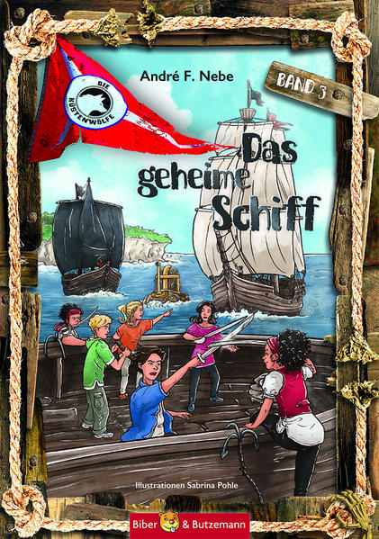 Nach drei Wochen auf Usedom geht für Lukas der Urlaub zu Ende, und er muss sich von den anderen Küstenwölfen verabschieden. Doch kaum zu Hause in Berlin angekommen, wird Lukas in der Nacht von den feindlichen Vitaliern überfallen und muss die „Augen Störtebekers“ übergeben. Da sein Vater etwas Wichtiges auf Usedom vergessen hat, kann Lukas seine Eltern überreden, ihn auf die Insel zurückkehren zu lassen. So kann er seine Freunde warnen, dass die Vitalier wieder etwas im Schilde führen – und außerdem hat er die echten „Augen“ immer noch. Aber sie haben sich zu früh gefreut: Mit List und Tücke ergattern die jungen Vitalier Sara und Thomo eine der kostbaren Perlen. Was hat es bloß mit den „Augen Störtebekers“ auf sich? In Stralsund erfahren die Küstenwölfe in der geheimnisvollen Bibliothek des Meeres einen Teil der Wahrheit: Die Perlen können angeblich auf magische Weise zu einem sagenumwobenen Schiff führen. Die feindlichen Piraten wollen um jeden Preis verhindern, dass die Küstenwölfe es vor ihnen finden, und schrecken auch vor einer Entführung nicht zurück. So sind die Küstenwölfe bald auf sich allein gestellt. Sollen sie aufgeben oder kämpfen? Sie vertrauen den „Augen Störtebekers“, die sie zunächst nach Greifswald, dann in Richtung Fischland-Darß-Zingst führen. Was sie dort erwartet, hätten sie sich in ihren kühnsten Träumen nicht vorstellen können.