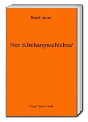 Wer heute Kirchengeschichte betreibt, muss Auskunft darüber geben, warum und zu welchem Zweck er es tut. In mehreren Kapiteln versucht dieses Buch eine Antwort darauf zu geben. Der Autor kommt zu dem Schluss, dass es nicht reicht, nur Kirchengeschichte zu treiben, um das Christentum zu verstehen, dass die Kenntnis der Kirchengeschichte aber ein wichtiger Teil seines Verständnisses ist. Denn ohne sie bleiben die Geschichte von Kirche und Christentum unverständlich. Sie umfasst immerhin 2000 Jahre und das ist beträchtlich. Die Kirchengeschichte ist also eine wichtige Wissenschaft, um christliches Leben und Handeln zu verstehen. Sie kann nicht, wie Karl Barth es wollte, nur als Hilfswissenschaft der anderen theologischen Disziplinen betrachtet werden. Bernd Jaspert (Jahrgang 1944) lebt heute im Ruhestand in der Rhön. Er war lange Präsident der Internationalen Regula Benedicti-Kongresse. In dieser Funktion, auch als Lehrbeauftragter für Kirchengeschichte an der Universität Marburg und als Studienleiter und stellvertretender Direktor der Ev. Akademie von Kurhessen-Waldeck in Hofgeismar sowie durch mehrere Bücher zur Kirchengeschichte, Systematischen Theologie und Ökumene, wurde er weit über die Grenzen der Ev. Kirche von Kurhessen-Waldeck, der er über drei Jahrzehnte als Pfarrer diente, hinaus bekannt.