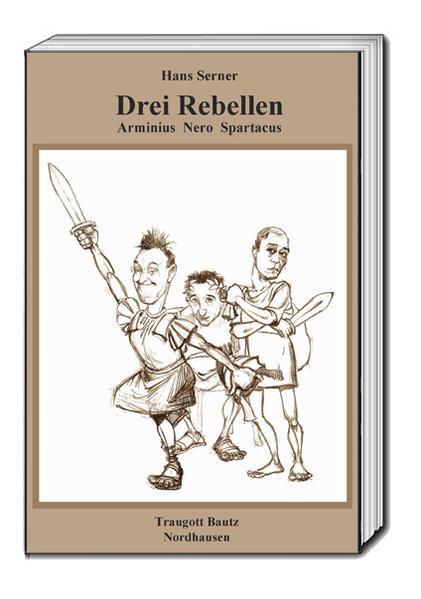 In einem Spiel mit Fakten und Fiktionen, Zeiten und Orten, Personen und Situationen erzählt Hans Serner, Jahrgang 1955, als Autor und Zeichner die Biographien dreier historischer Persönlichkeiten neu - befreit von jahrtausendealtem Mythenbesatz und als höchst vergnügliche Hommage an die großen amerikanischen Stummfilm-Komödien.