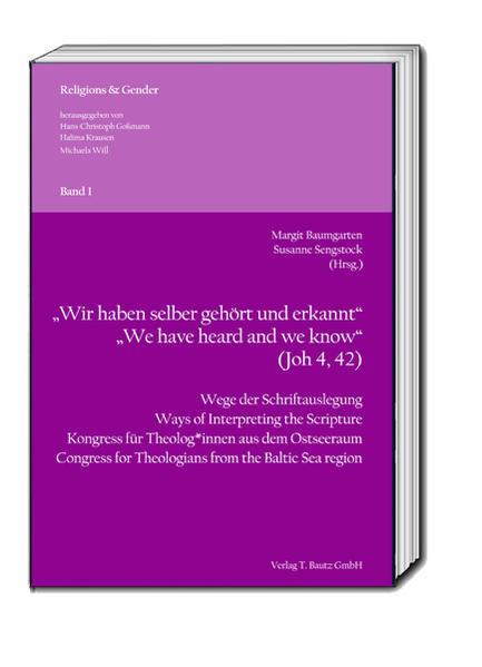 Diese Buch dokumentiert die Beitrage des Kongregesses für Theolog*innen aus dem Ostseeraum „Wir haben selber gehört und erkannt“ (Joh 4,42). Wege der Schriftauslegung, der vom 14. bis 15. Mai 2018 in der Marienkirche in Lübeck durchgeführt wurde. In den Vorträgen und Impulsen der Referentinnen werden vielfältige hermeneutische Ansätze aus unterschiedlichen Kontexten zur Sprache gebracht. This book documents the contributions of the Congress for Theologians from the Baltic Sea region, „We have heard for ourselves, and we know“ (Joh 4:42). Ways of Interpreting the Scripture held from 14th to 15th May, 2018 at St. Mary´s Church in Lübeck. In the lecturtes and inputs of the speakers, a wide range of hermeneutical approaches from differnet contexts were raised.