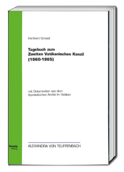 Gegenstand dieser Veröffentlichung ist die Darstellung des II. Vatikanischen Konzils aus der besonderen Perspektive Heribert Schaufs. Aus diesem Grund wurden viele bislang unveröffentlichte, aus dem Apostolischen Archiv im Vatikan stammende Dokumente, hinzugefügt. Es sind Texte, die Schauf als Konzilstheologe vor und während der Bischofsversammlung geschrieben hat, oder aber solche, die Schaufs Eingaben erläutern.