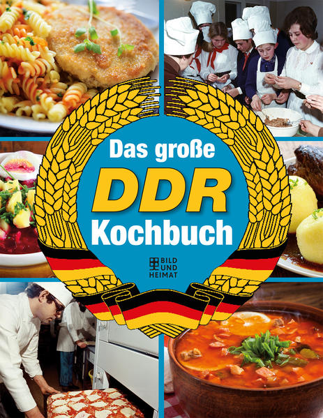 In den DDR-Küchen waren Improvisation und Kreativität gefragt, mit einfachen Zutaten und wenig Aufwand mussten die Speisen hergerichtet werden – und doch entwickelten so viele ostdeutsche Gerichte ihren unverwechselbaren Geschmack: Der knusprige Broiler, das deftige Jägerschnitzel, das einfache Würzfleisch, die reichhaltige Soljanka, Falscher Hase, Hoppelpoppel, Süßsaure Eier oder Sächsische Quarkkeulchen sind unvergessene Klassiker der DDR-Küche. Darüber hinaus landeten schmackhafte Braten, herzhafte Eintöpfe, raffinierte Salate und köstliche Desserts auf den heimischen Esstischen zwischen Thüringen, Sachsen und Mecklenburg. Viele traditionelle DDR-Gerichte erfreuen sich heute größter Beliebtheit. Doch nicht immer hat man das originale Rezept parat. Rund 80 Rezepte aus ostdeutschen Küchen laden ein zum Nachkochen, Schlemmen und Erinnern – im Alltag sowie zu besonderen Anlässen! Guten Appetit!