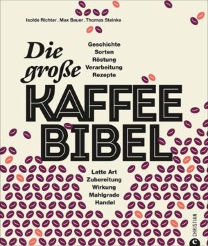 Wissen Sie eigentlich, wo der Ursprungsort des Kaffees liegt? Wie die europaweite Erfolgsgeschichte des populären Wachmachers begann? Oder welchen langen Weg die Kaffeebohne bis zu Ihrer Guten-Morgen-Tasse gehen muss? Das Kaffeebuch beinhaltet alles über Kaffee und zeigt den Weg der Bohnen vom Anbau über Röstungstechniken bis zu Zubereitungsarten, ergänzt um Rezepte und Angeberwissen.