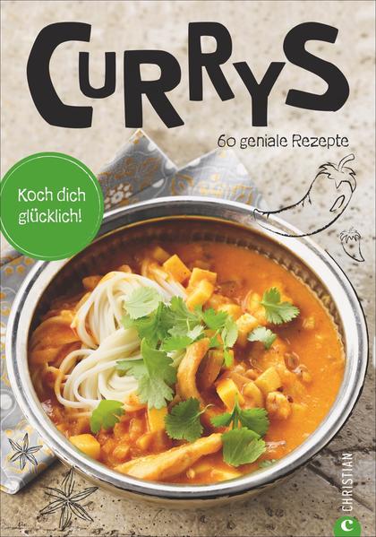 Ob indisch, asiatisch oder kreolisch: Currys sind in vielen Landesküchen zuhause. Ursprünglich stammt das ragoutartige Eintopfgericht aus Indien, von dort brachten es Auswanderer nach Thailand, in die Karibik, nach Südafrika ... Doch immer noch dreht sich beim Curry alles um Gewürze: Kurkuma, Kreuzkümmel, Koriander und Co. Und entscheidend sind natürlich die frischen Zutaten. Entdecken Sie 60 geniale Curry-Rezepte mit Fleisch, Fisch und Gemüse.