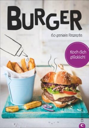 Weit mehr als Fast Food! Längst steht Burger auch auf dem Speiseplan der modernen und gesunden Küche. Schließlich gibt es allerhand leckere Varianten, die man sich zwischen zwei Brötchenhälften zaubern kann. 60 inspirative Ideen liefert Ihnen dieses Burger-Kochbuch: von Fleisch über Fisch bis hin zu vegetarisch und vegan. Nicht fehlen dürfen abwechslungsreiche Patty-Gewürzmischungen – sowie eine informative Warenkunde aller Beilagen und Toppings.