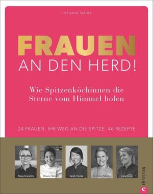 Frauen beanspruchen nicht mehr nur die Hälfte des Himmels! Nein, auch die Hälfte der Spitzenküche muss es sein! In diesem Kochbuch verraten 24 Spitzenköchinnen ihre Erfolgs- und Küchengeheimnisse, sie erzählen, wie sie ihren Weg in die Sterneküche gemeistert haben und was sie dabei an teils unglaublichen Erlebnissen hatten. Stephanie Bräuer hat sie alle getroffen und gesprochen und stellt sie uns in diesem Buch ganz persönlich und authentisch vor. Dazu zeigt uns jede Köchin auch noch ihre liebsten Rezepte aus der Sterneküche, sodass wir uns gleich aufmachen und die Gerichte nachkochen können!