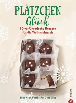 Plätzchen, Glühwein, Hexenhäuschen - all das darf zur Weihnachtszeit nicht fehlen. Der Weihnachtklassiker mit über 90 Rezepten für das schönste Fest des Jahres. Wenn die Welt in Weiß versinkt und der Duft nach Nelken, Zimt und Vanille in der Luft liegt, naht die Weihnachtszeit. Gerne denken wir nostalgisch an Weihnachtsfeste unserer Kindheit zurück: Echte Kerzen am Baum, Plätzchen backen, Lieder singen. Vor allem aber die besondere Vorfreude auf diese magische Zeit. „Plätzchenglück“ schafft es, uns dahin zurückzuversetzen.