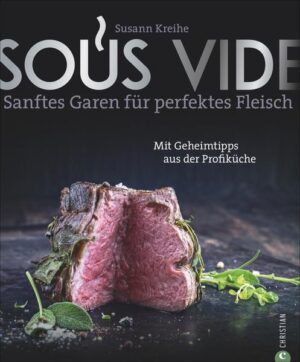 Erleben Sie eine neue Welt des Geschmacks und des Genusses. Raffinierte Rezeptideen mit Geheimtipps aus der Profiküche ermöglichen Ihnen ein Vakuumgaren für die Spitzenküche zu Hause. Ob zartes Fleisch, schonend zubereitetes Gemüse oder edle Desserts - durch das langsame Garen im Vakuum werden Lebensmittel besonders schonend zubereitet, Aromen entfalten sich voll und die Gerichte gelingen auf den Punkt.