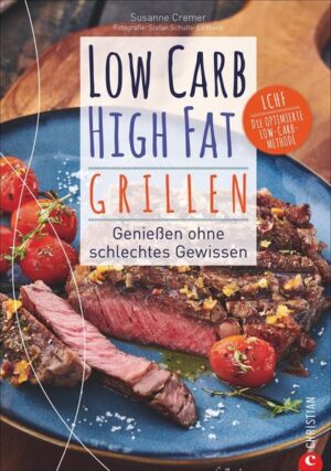 Gegrilltes muss nicht immer auf die Hüfte gehen! Susanne Cremer hat im ersten Grillbuch zum Thema LCHF die besten und leckersten Grillrezepte versammelt. Ob Fisch oder Fleisch - oder coole Getränke, Dips und Desserts als Ergänzung: Grillen und eine kalorienarme Diät schließen sich nicht zwingend aus. Genießen ohne schlechtes Gewissen mit leckeren und leichten Rezepten.