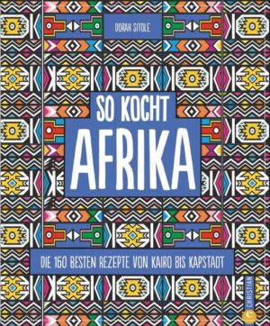 Afrika ganz nah: Dieses Buch präsentiert die 160 besten Rezepte von Kairo bis Kapstadt inklusive Länderinfos und Glossar der exotischen Zutaten. So kocht Afrika ist eine Rezeptsammlung, die die Küche Afrikas authentisch und schmackhaft abbildet. In wundervollen Rezepten zeigt sich die Kulinarik eines ganzen Kontinents. Dafür hat sich Dorah Sitole auf eine einzigartige Reise gemacht und die Vielfalt der Geschmäcker eingefangen.