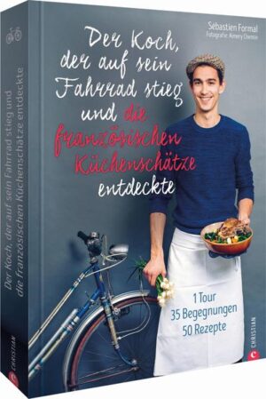 Frankreich-Kochbuch mit einer einmaligen Geschichte: Ein junger französischer Koch lässt die französische Sternegastronomie hinter sich, steigt auf sein Fahrrad und will das kulinarisch echte Frankreich kennenlernen. Auf seiner persönlichen Tour de France trifft er urige Produzenten und entdeckt verborgene Spezialitäten. Die Begegnungen inspirieren ihn zu 50 bodenständigen Gerichten. Seine außergewöhnlichen Begegnungen und Rezepte sind in diesem Buch mit viel Liebe zusammengestellt.