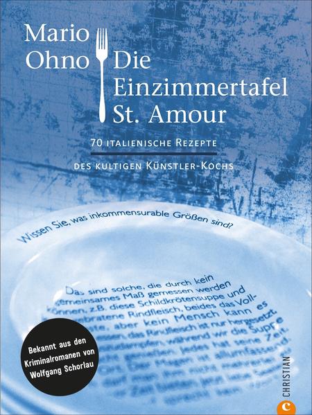 Wer gut und gerne kocht, wird dieses Kochbuch lieben! Perfekt für Leser der Dengler-Kriminalromane von Wolfgang Schorlau. Aber nicht nur für diese: Dieses Buch erfreut jedes Foodie- und Gourmet-Herz. Das exklusive »Restaurant« Einzimmertafel St. Amour ist bekannt aus den Bestsellern von Wolfgang Schorlau rund um Privatermittler Georg Dengler. Die große Leserschaft hat zu einem enormen Zulauf in Ohnos Einzimmertafel geführt. In seinem ersten Kochbuch präsentiert der Künstler-Koch nun die 70 beliebtesten Rezepte. Als Halb-Italiener schlägt sein Herz dabei für die italienische Küche. Bei Ohno geht es aber um mehr, als einfach nur zu kochen, hier steckt Liebe drin: zu regionalen Produkten, zum Kochen, zur geselligen Runde. Entdecken Sie Mario Ohnos leidenschaftliche Küchenphilosophie, lassen Sie sich von außergewöhnlichen Gerichten inspirieren und zelebrieren Sie ausgezeichnetes Essen am besten mit Familie und Freunden.