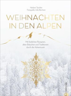 Alle wollen Weihnachten in den Bergen feiern. Die besondere Stimmung und die Emotionen für die besinnliche Jahreszeit bringt uns dieses Buch nach Hause und lässt »Im dreaming of a white Christmas« Wirklichkeit werden: In den Alpen kann man inmitten verschneiter Berge richtig stimmungsvoll Weihnachten feiern. Von der Adventszeit über die Feiertage, die Zeit zwischen den Jahren bis zu Silvester, Neujahr und Dreikönig zeigt dieses Buch die urigsten Traditionen und besten Rezepte aus der Bergwelt. Folgen Sie uns zum Klosn-Lauf in Stilfs oder zum Scheibenschlagen im Vinschgau und genießen Sie klassische Weihnachtsgans, Schlutzkrapfen und Brandenberger Prügeltorte.