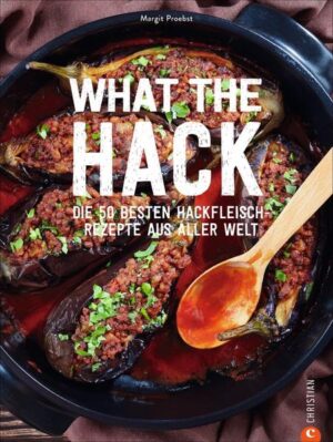 Meatballs make the world go round! Hackfleischgerichte: Jeder kennt sie, jeder liebt sie. Kaum eine Zutat ist so beliebt, so vielseitig einsetzbar, so einfach zu verarbeiten und im Ergebnis so lecker wie Hackfleisch. Egal ob Maultaschen oder Burger, Sauce Bolognese oder Königsberger Klopse, Meatballs oder Chili con Carne, Moussaka oder Köttbullar: Die Liste ist lang und ließe sich endlos fortsetzen. Dieses Kochbuch für Hackfleisch vereint die besten und beliebtesten Gerichte mit Hack aus aller Welt. Die besten und beliebtesten Rezepte mit Hackfleisch aus aller Welt Vielseitig und lecker: eine Zutat, endlos viele Möglichkeiten (auch geeignet für Low Carb Fans) inkl. praktischem Leseband für schnelles Suchen und Finden