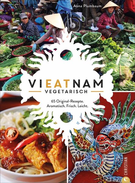 Eine kulinarische Traumreise mit sensationellen Bildern und Rezepten: Hier ist das erste vietnamesisch-vegetarische Kochbuch mit 50 authentischen Rezepten aus dem »Land der Drachensöhne« alle plant-based. Das ist höchste Zeit: Denn die vietnamesische Küche zählt neben der thailändischen zu den besten und beliebtesten Asiens. Zwar wird in Vietnam viel mit Fleisch und Fisch gekocht, doch gibt es so viel Gemüse und Kräuter, dass sich zahlreiche vegetarische und sogar vegane Gerichte zaubern lassen. Ob »Veggie Pho«, »Gemüse-Hot-Pot mit Sprossen« oder »Banh Mi mit Zitronengras-Tofu« alles authentisch vietnamesisch.