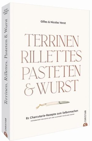 81 exquisite Charcuterie-Rezepte haben die Metzger und Inhaber des renommierten »Maison Vérot« eigens für dieses Buch kreiert und den Gegebenheiten einer normal ausgestatteten Küche angepasst. Weder spezielle Ausrüstung noch komplizierte Zutaten sind notwendig, um köstliche Landterrinen, Pasteten, Würste oder Rillettes zuzubereiten. Schritt-für-Schritt-Anleitungen zeigen die wichtigsten Handgriffe und Grundtechniken. Erfolg garantiert!