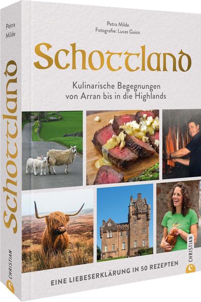 Schottland ist ein wahres Paradies für Feinschmecker. Hier werden die Werte regional, saisonal, handwerklich, naturnah, unverarbeitet mit viel Liebe und Leidenschaft gelebt. Die traditionelle schottische Küche ist bekannt für Lachs und Meeresfrüchte, für Haggis und Rindfleisch, für Pies und Stews, Chutneys, Scones und Cheddar. Dann wären da natürlich noch Whisky und Ales. Folgen Sie uns in diesem besonderen Kochbuch auf eine einmalige kulinarische Reise. Nirgends ist die Küche naturnäher: So schmeckt Schottland Meet the Makers: Im Gespräch mit den Machern der schottischen Küche Mit edler Folienprägung