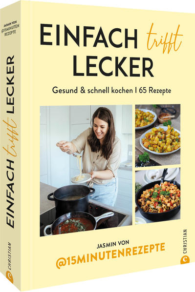 Viele Mütter und Väter kennen das Problem »Was koche ich heute?« Zahlreiche schnelle und gesunde Antworten auf diese Frage bietet die Autorin und Instagram-Bloggerin (@15Minutenrezepte) Jasmin mit 65 Rezepten für die ganze Familie. Von Käsefrikadellen, Ofenpasta und Gnocchiblech bis Tortellinisuppe ... Natürlich, authentisch und lecker - genau, was jeder sucht! @15Minutenrezepte: über 400.000 Instagram-Abonnenten und täglich werden es mehr! Ein Buch, das weiß, was Sie und Ihre Liebsten wollen!