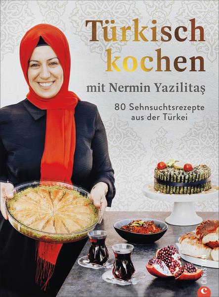 Türkei Kochbuch mit 80 köstlichen Rezepten für jede Gelegenheit In diesem Kochbuch präsentiert Instagram-Influencerin Nermin Yazilitas (@nerminyazilitas) ihre besten türkischen Rezepte. Als privater Account gestartet sprachen sich die Rezepte von Nermin Yazilitas so schnell herum, dass ihr mitterweile öffentlicher Account heute über 3 Millionen Abonnenten zählt. In ihrem ersten Kochbuch teilt sie die beliebtesten Rezepte für alle, die zu Hause gerne richtig gut türkisch kochen.