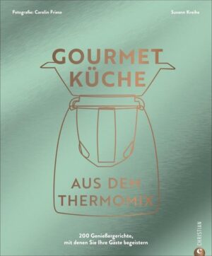 Nutzen Sie das volle Potenzial des Thermomix - der kann viel mehr als mixen: Der Thermomix kann zerkleinern, mahlen, rühren, mixen, kneten, wiegen, erwärmen, kochen, hacken, dünsten und dampfgaren. Wer einen Thermomix besitzt und das gesamte Potenzial dieser Wundermaschine ausnutzen möchte, der muss dieses Buch haben. Die Profiköchin Susann Kreihe hat sich mit einer Thermomix-Nutzerin der ersten Stunde zusammengetan und die 200 besten Rezepte für die Thermoküchenmaschine kreiert.