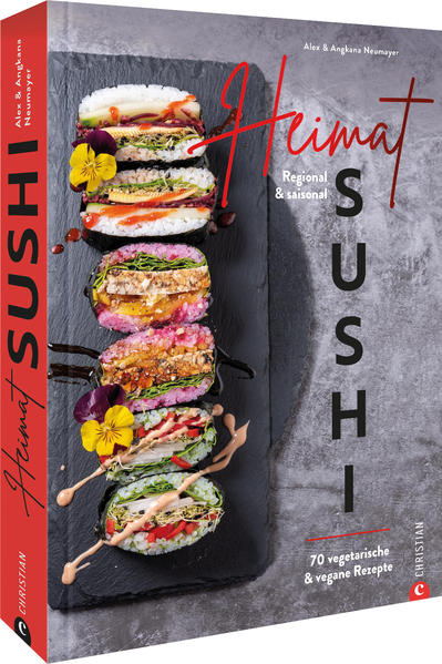 Sushi mal ganz anders! Alle lieben Sushi, aber nachhaltig sind die Röllchen mit Lachs und Thunfisch meist nicht. Doch geht Sushi ohne Fisch, gar vegetarisch oder vegan mit heimischen Zutaten? Aber ja! Das Wichtige im Sushi ist der Reis, alles andere ist Sache der Fantasie. Hier sind 70 kreative, saisonale Rezepte von »Sushi mit Apfel & Apfelblüte« über »Brokkoli-Nigiri« und »Kürbis-Temaki« bis zu »Inari mit roter Bete«. Das erste Buch zum Thema vegetarisches & veganes Sushi Drei Trends in einem: Sushi, nachhaltig, vegetarisch Mit praktischem Leseband für schnelles Suchen & Finden Mit edler Folienprägung