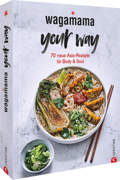 From bowl to soul! Gerichte, die Balsam für Körper, Geist und Seele sind. Seit 1992 hat sich Wagamama der modernen asiatischen Küche verschrieben und ist dabei stets dem Motto »from bowl to soul« treu geblieben. Die Rezepte sind auf eine einfache, gesunde und achtsame Ernährung ausgerichtet und reichen dabei von köstlichen Frühstücksideen über kleine Häppchen für zwischendurch bis hin zu beeindruckenden Abendessen. Im Mittelpunkt steht dabei stets das Zusammenspiel von unterschiedlichen Texturen und würzigen Aromen, die eine wahre Geschmacksexplosion ergeben. Mehr als 70 neue Originalrezepte aus der Kult-Nudelbar Die Aromen Asiens: modernes, leichtes und gesundes Soulfood Viele Rezepte mit glutenfreien und veganen Alternativen