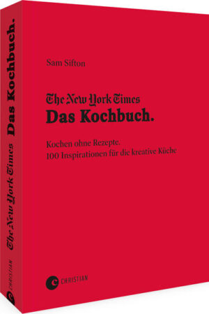 Improvisieren ist in! Dafür braucht man kein Rezept! Aus der Redaktion der »New York Times« stammt dieses geniale Kochbuch: Kochrezepte ohne echte Rezepte. Denn Mengenangaben und starre Zutatenlisten wirken oft wie ein Korsett, wie eine Zwangsjacke, die keinen Raum für Kreativität lässt. Sam Sifton zeigt, wie man ohne viele Zutaten »Salat aus gerösteten Süßkartoffeln«, »Pasta mit Wurst und Parmesan« »Schnell gegartes Hühnchen« oder »Bananen aus dem Ofen« zaubert.