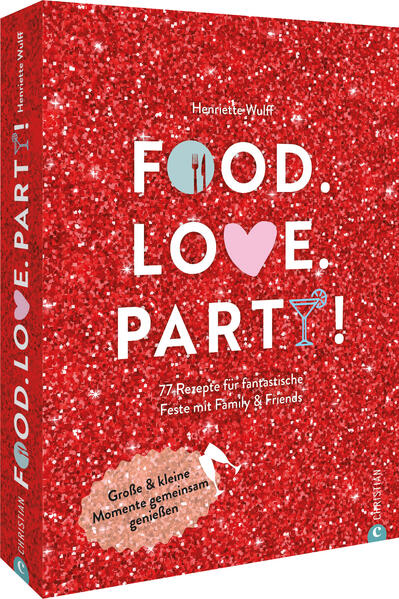 Its time to party! Nach über einem Jahr ohne Feste ist hier das ultimative Party-Kochbuch mit modernen und kreative Rezepten für jeden Anlass: Brunch, Vorglühen, Spontanparty, Picknick, Kaffeeklatsch, Champagnerrausch mit Freunden oder Cocktailparty. Vom »Rasanten Raclette« über »Hautevolee-Kartoffeln« bis zu »Wraps mit Pulled Chicken« - diese Rezepte sichern den Party-Erfolg garantiert. Einfach entspannt feiern: 77 Rezepte für die perfekte Party Vom Neujahr bis Silvester: Alle Feste des Jahres in einem Buch Mit Tipps, Tricks und Checklisten von der Partyexpertin Henriette Wulff