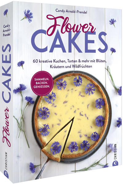 Coole Cakes mit Flower-Power! Back es bunt und blumig! Bei diesen köstlichen Rezepten dreht sich alles um das Backen mit Kräutern, Blüten und Samen. Die Zutaten aus Wald, Wiese oder Kräutergarten verleihen jedem Backwerk den ganz besonderen Zauber. Hier sind 60 kreative Rezepte von »Blumenwiesentorte mit Heidelbeeren« über »Rosenpopcakes« zu »Rote-Bete-Schokokuchen« für alle, die das süße Leben mit inspirierender Flower-Power genießen wollen! Trendthema Wildkräuter! Mit tollem Saisonkalender für Blüten & Kräuter Geballte Flower-Power für kreative Backwerke