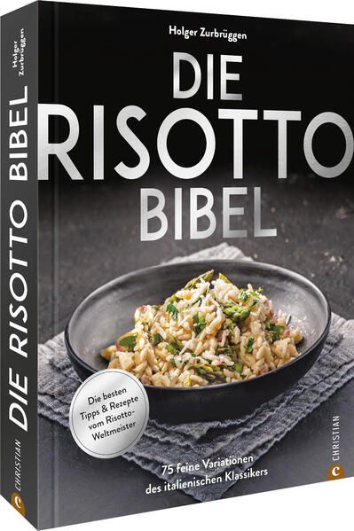 DAS Standardwerk für Risotto! Nach Pasta zählt Risotto zu den beliebtesten Gerichten der italienischen Küche. Zu Recht hat der italienische Klassiker den Ruf als perfektes Wohlfühlgericht. Allerdings steckt beim Kochen von Risotto der Teufel im Detail: falscher Topf, falsche Brühe, falscher Reis, überkocht, nicht ganz gar ... Richtig gutes Risotto erfordert Knowhow! Wissen, das dieses Risotto Kochbuch zusammen mit 75 Rezepten vom Risotto-Weltmeister Holger Zurbrüggen liefert. Ein Grundkochbuch, das in keiner Küche fehlen sollte.